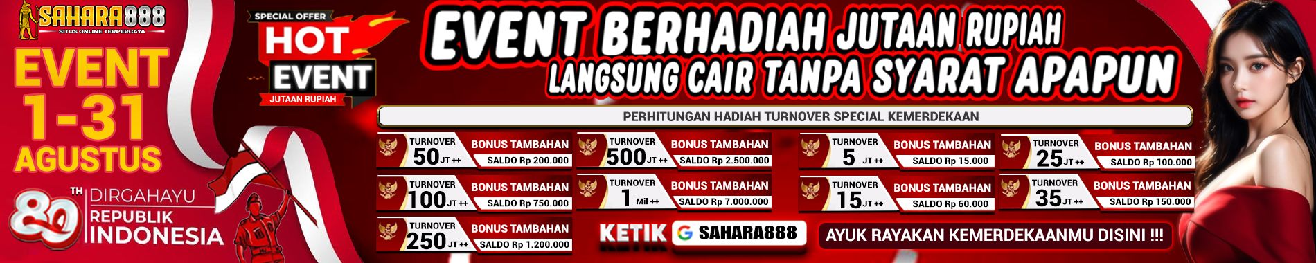 EVENT KEMERDEKAAN 17 AGUSTUS